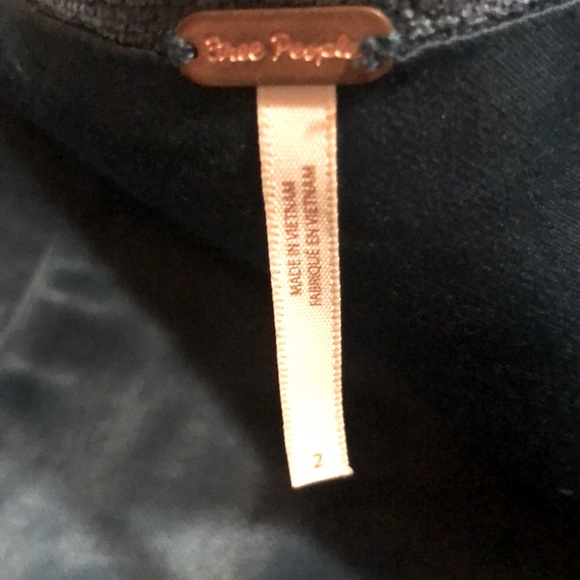 Free People Skirt- Metallic- Women -Mini - Picture 7 of 11